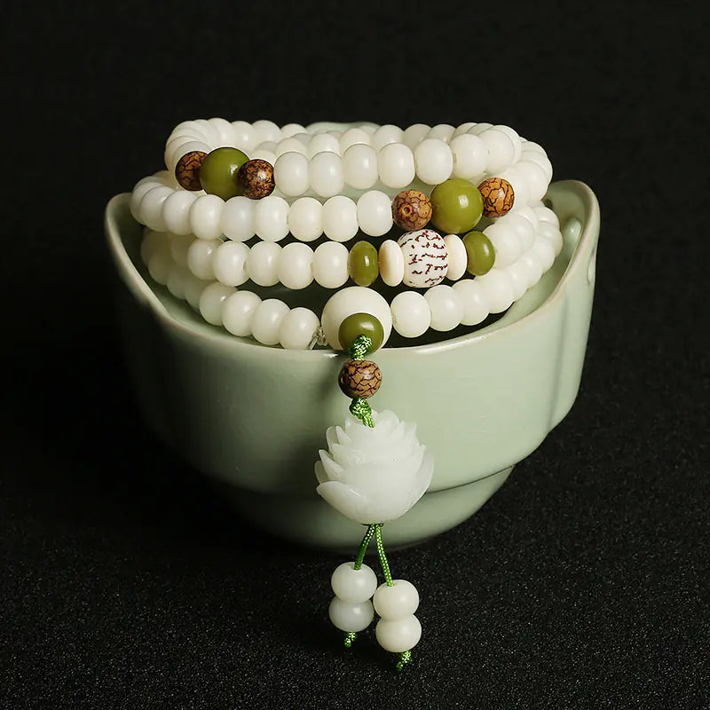 Zen Jewelry Natural Bodhi Seed multilayer Bracelet for Meditation and daily wear