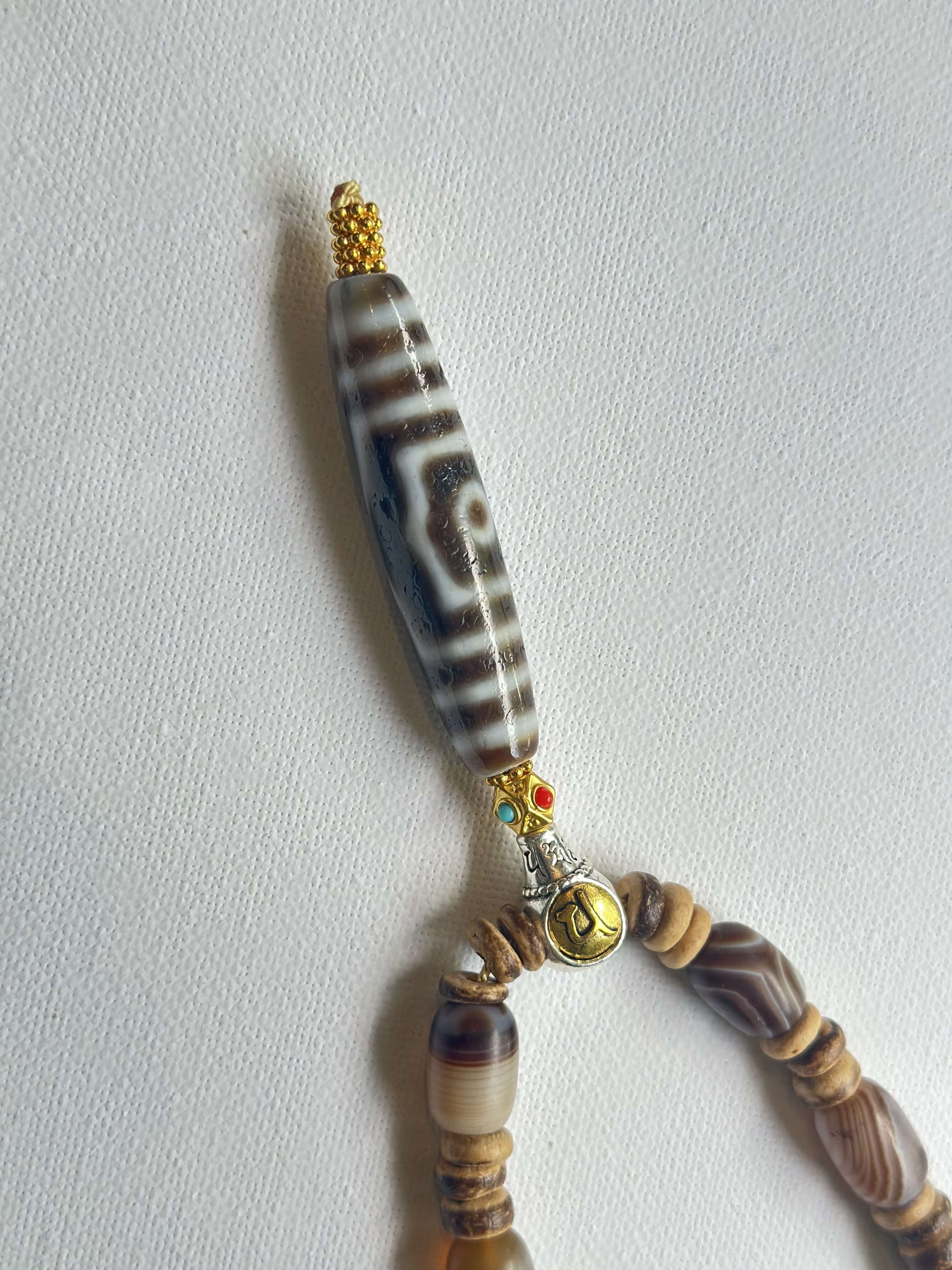 DZI necklace