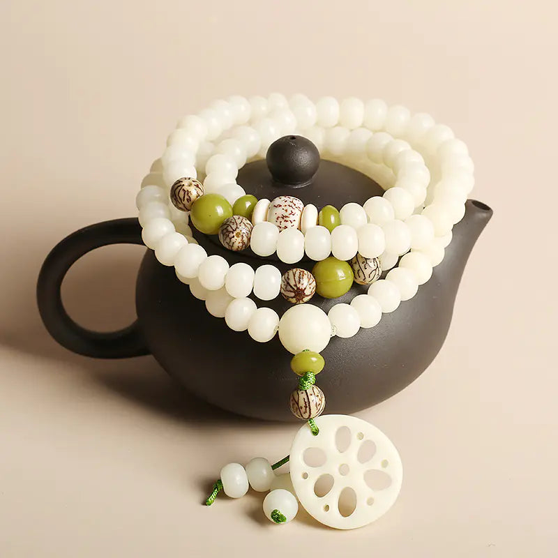 Zen Jewelry Natural Bodhi Seed multilayer Bracelet for Meditation and daily wear