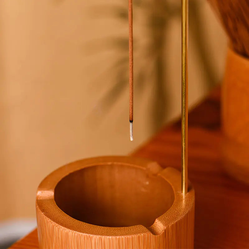 Bamboo Incense Burner - Simple Home Decor