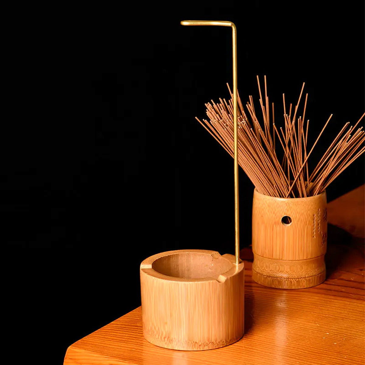 Bamboo Incense Burner - Simple Home Decor