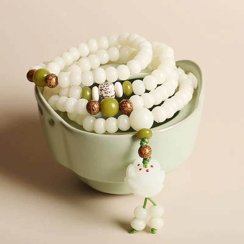Zen Jewelry Natural Bodhi Seed multilayer Bracelet for Meditation and daily wear